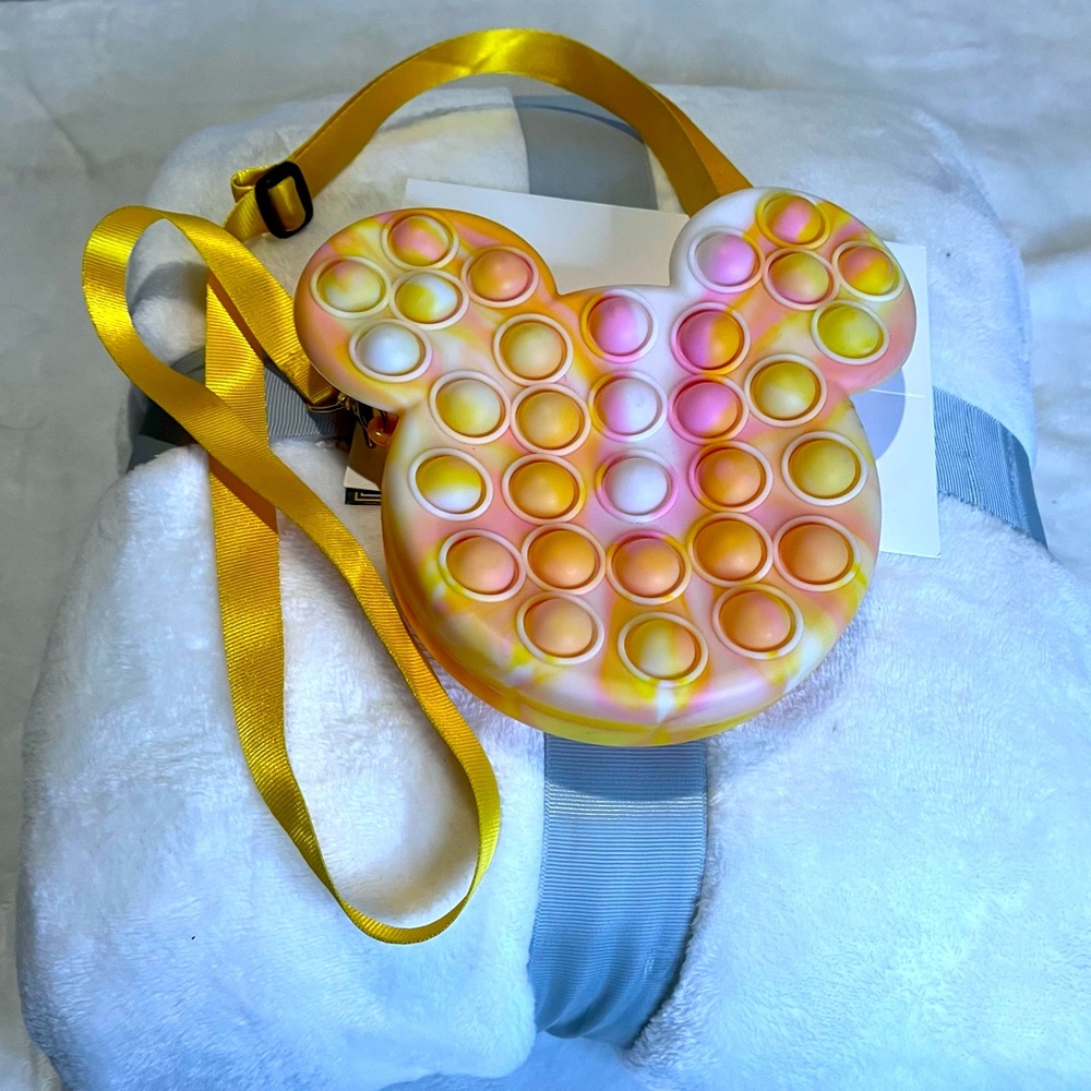 New POP-IT Mickey Mouse shaped purse